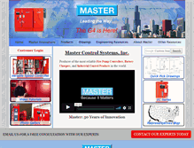Tablet Screenshot of mastercontrols.com